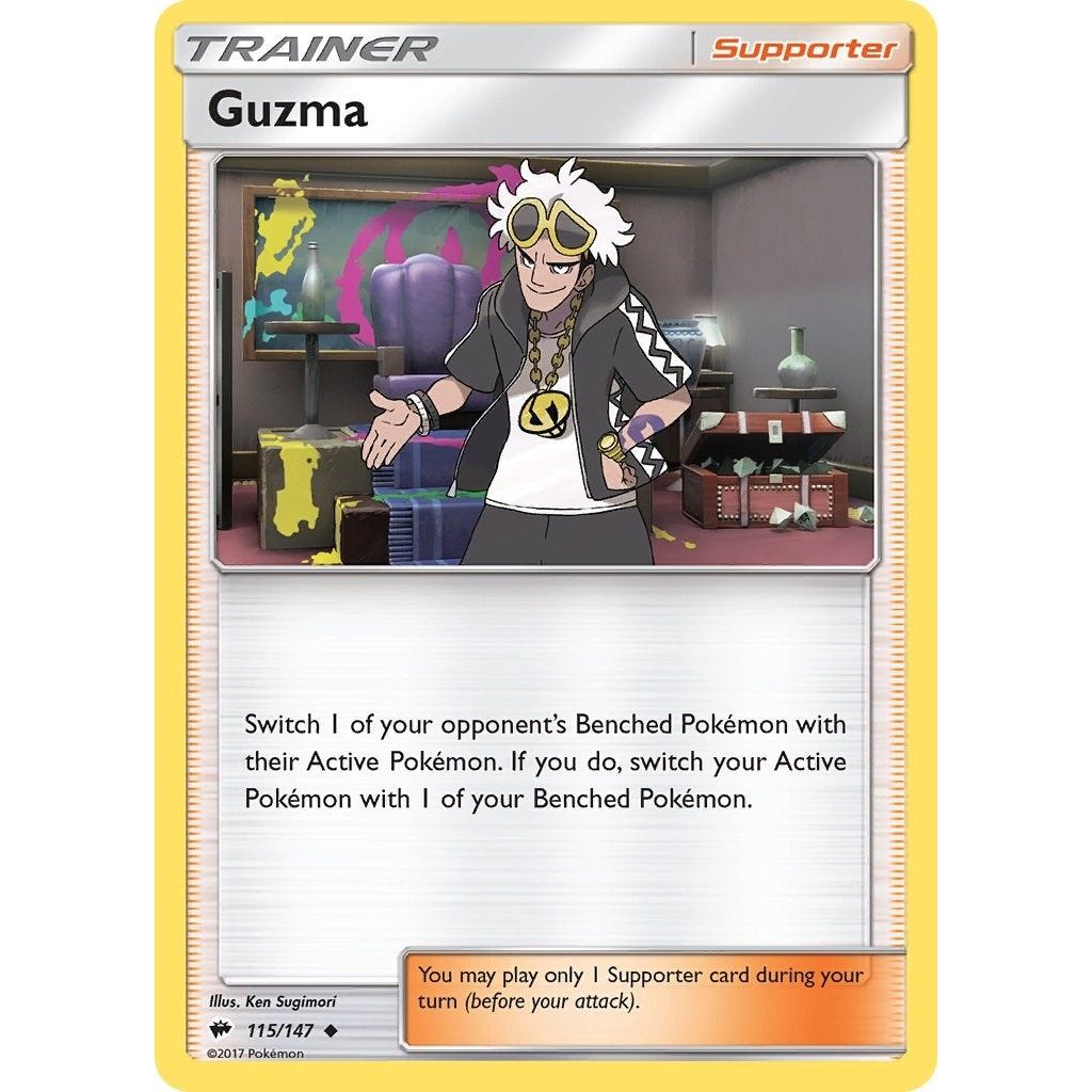 Image for Guzma (115/147) (SM03) - Pokemon