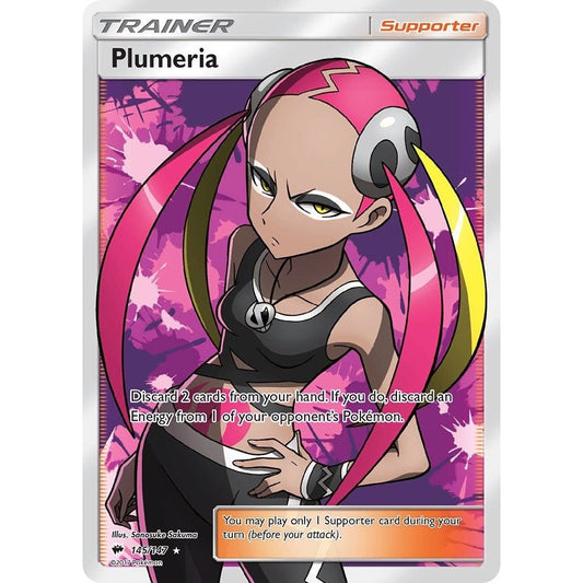 Image for Plumeria (Full Art) (145/147) (SM03) - Pokemon