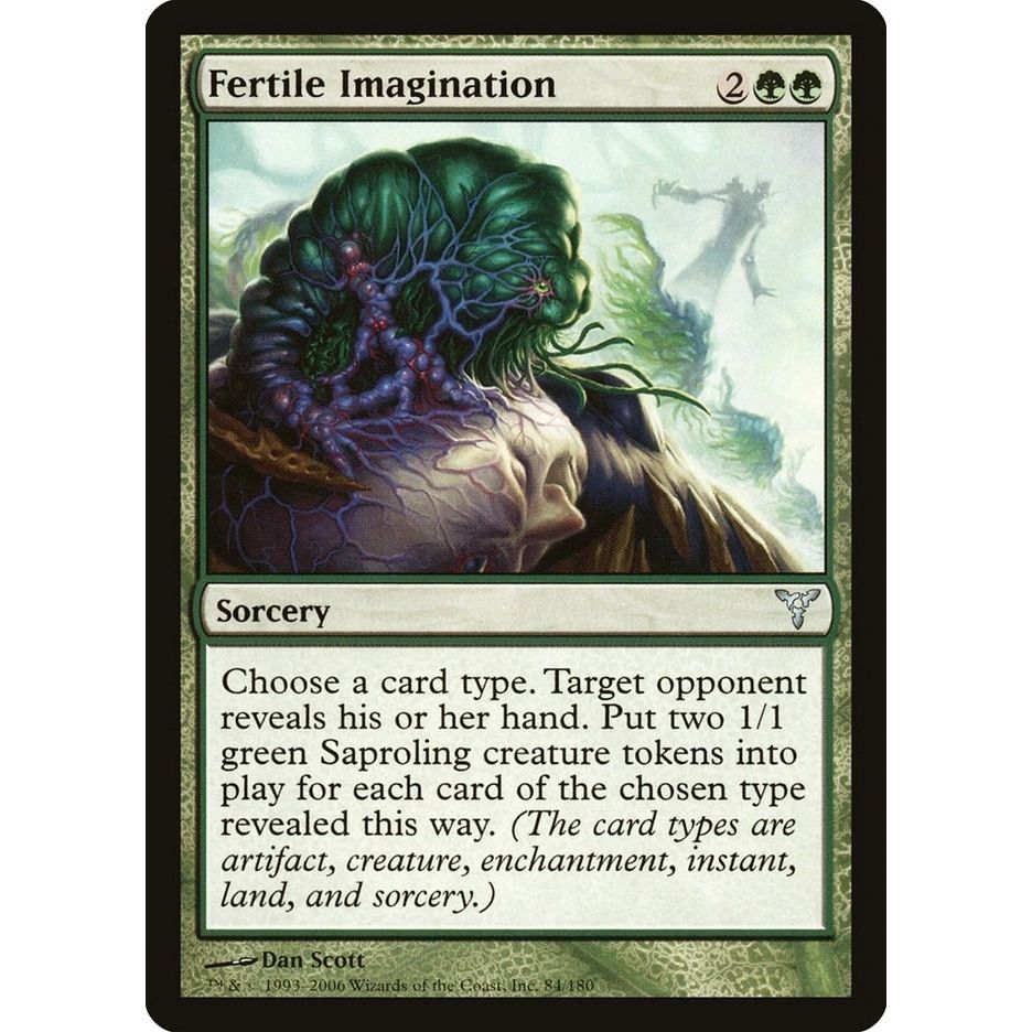 Image for Fertile Imagination (84) (DIS) - Magic: The Gathering