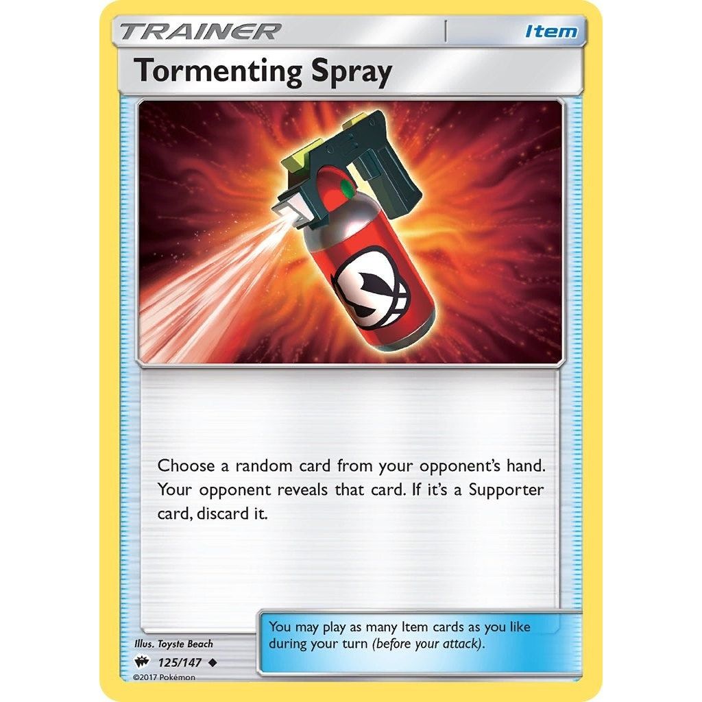 Image for Tormenting Spray (125/147) (SM03) - Pokemon