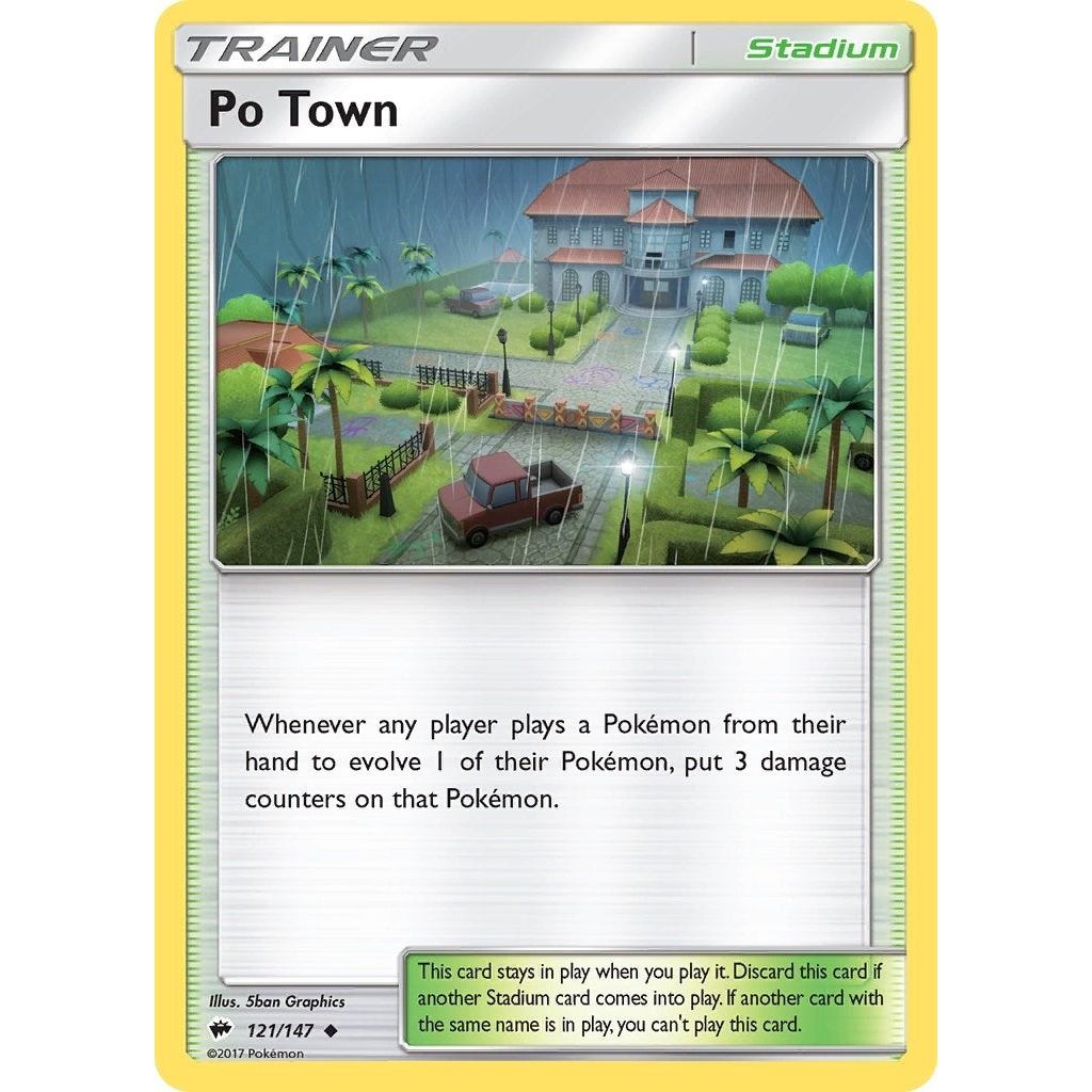 Image for Po Town (121/147) (SM03) - Pokemon