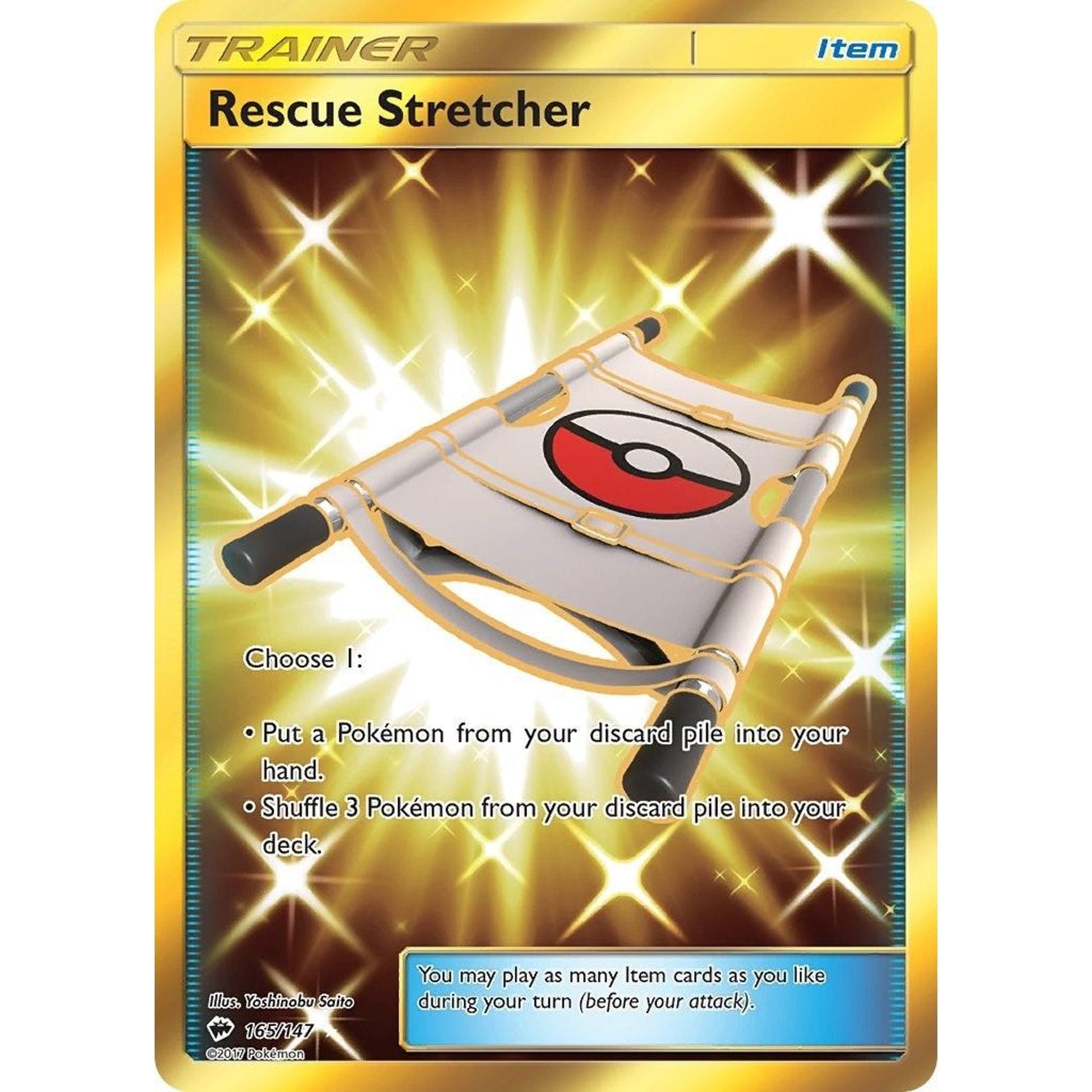 Image for Rescue Stretcher (Secret) (165/147) (SM03) - Pokemon