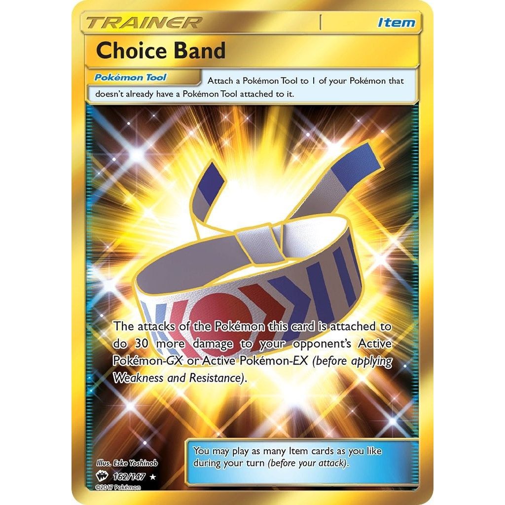 Image for Choice Band (Secret) (162/147) (SM03) - Pokemon