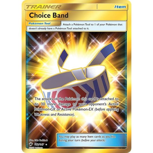 Image for Choice Band (Secret) (162/147) (SM03) - Pokemon