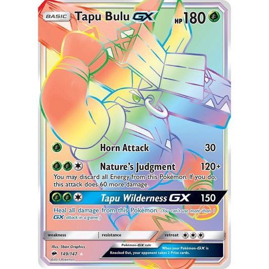 Image for Tapu Bulu GX (Secret) (149/147) (SM03) - Pokemon