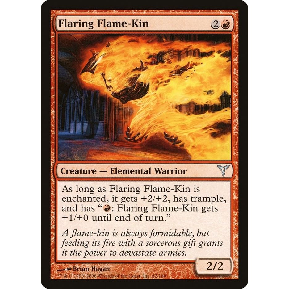 Image for Flaring Flame-Kin (62) (DIS) - Magic: The Gathering