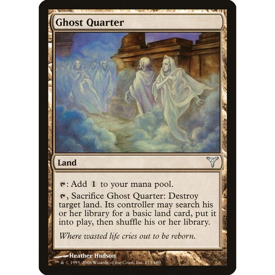 Image for Ghost Quarter (173) (DIS) - Magic: The Gathering