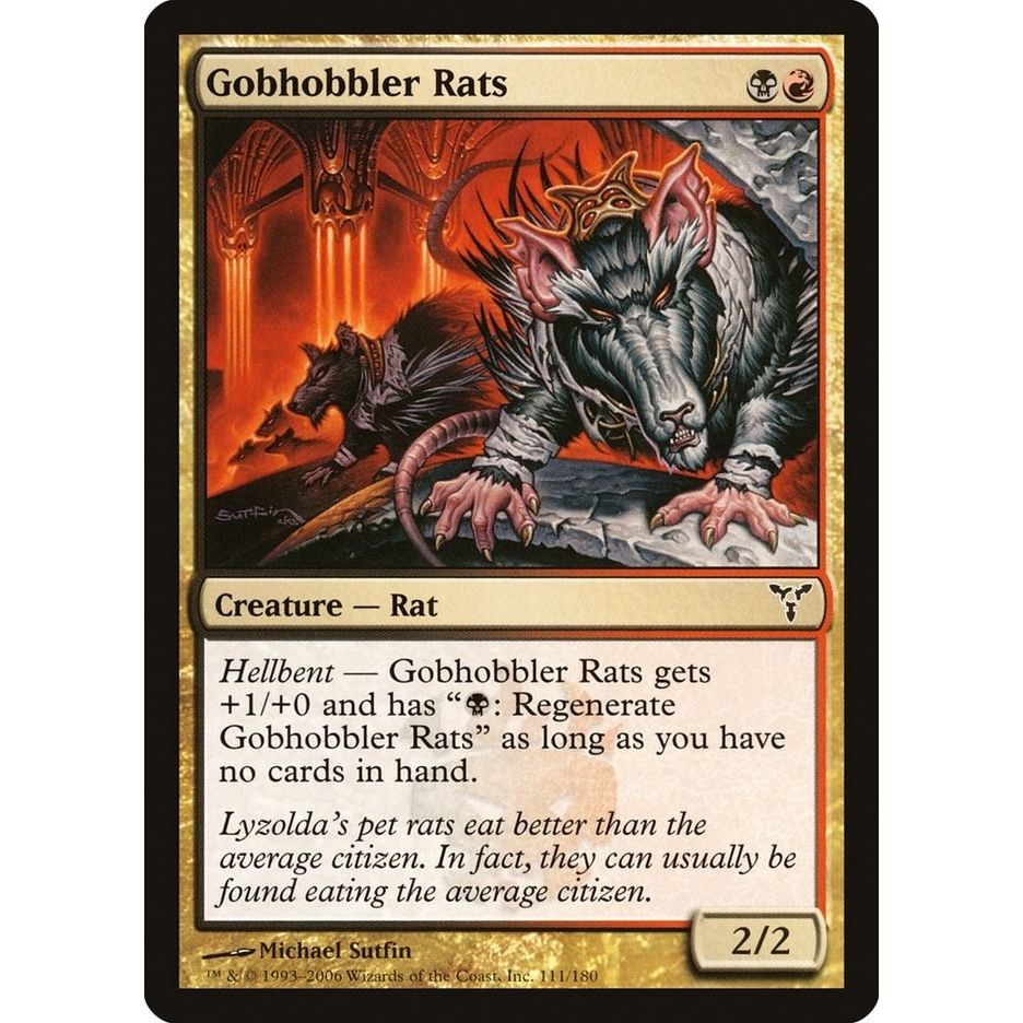 Image for Gobhobbler Rats (111) (DIS) - Magic: The Gathering