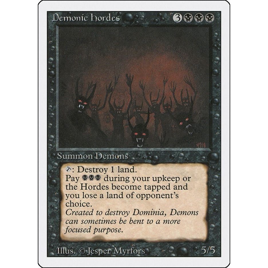 Image for Demonic Hordes (3ED) - Magic: The Gathering
