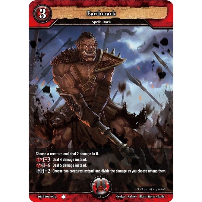 Image for Earthcrack (DB-BT01/095) (BP01) - Dragoborne