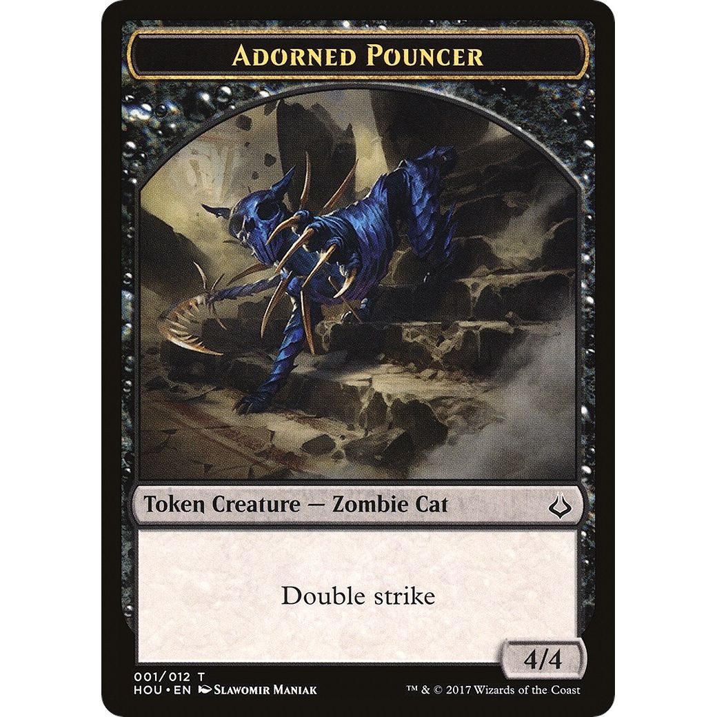 Image for Adorned Pouncer // Horse Double-Sided Token (1 // 10) (HOU) - Magic: The Gathering