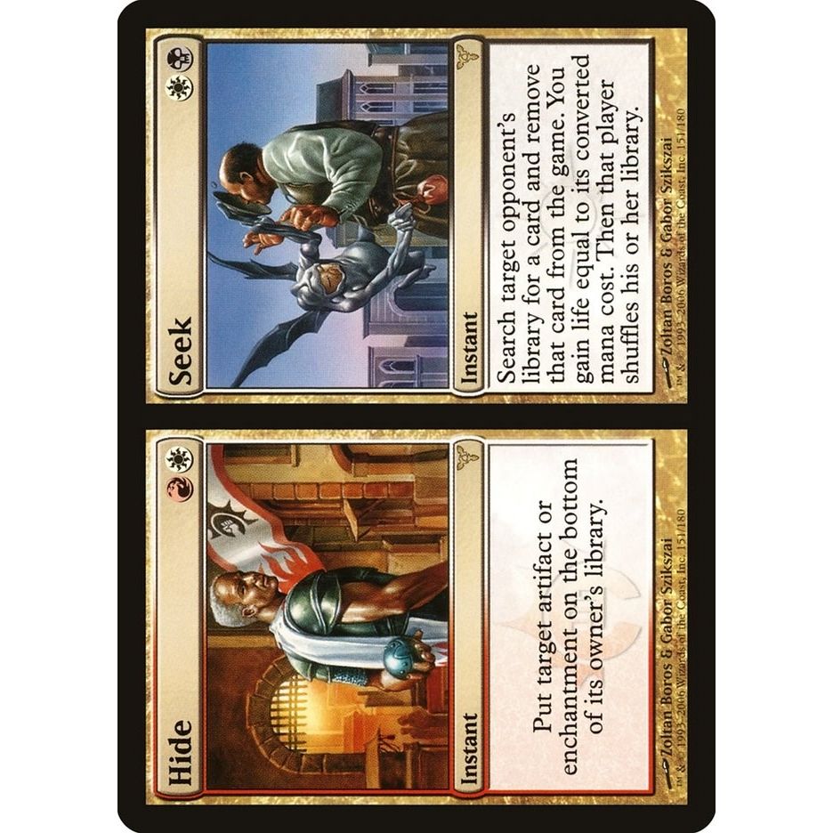 Image for Hide // Seek (151) (DIS) - Magic: The Gathering