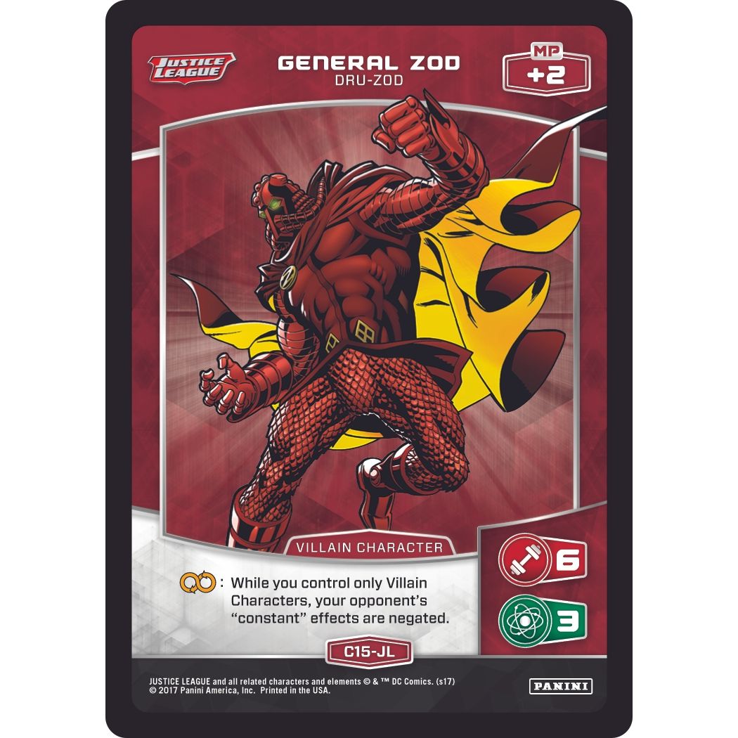Image for General Zod - Dru-Zod (C15-JL) (JL) - MetaX TCG