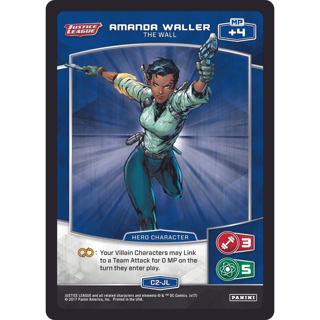 Image for Amanda Waller - The Wall (C2-JL) (JL) - MetaX TCG