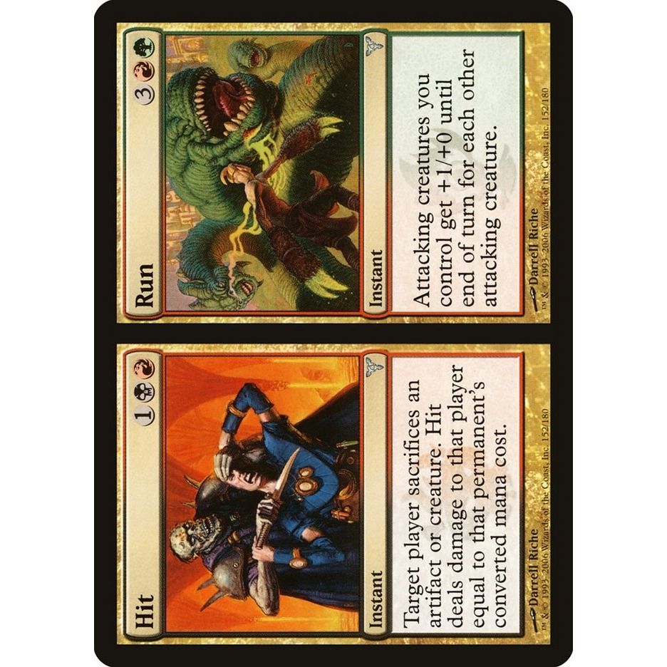 Image for Hit // Run (152) (DIS) - Magic: The Gathering