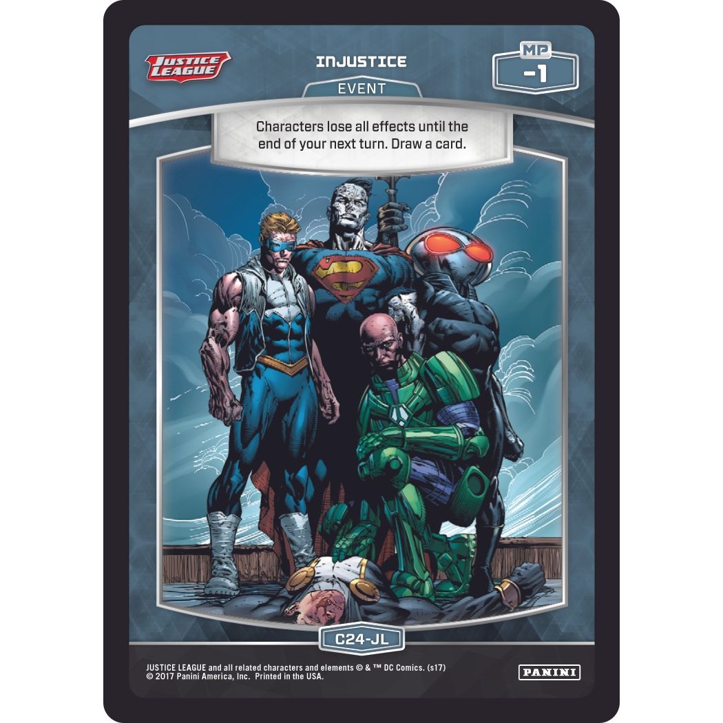 Image for Injustice (C24-JL) (JL) - MetaX TCG