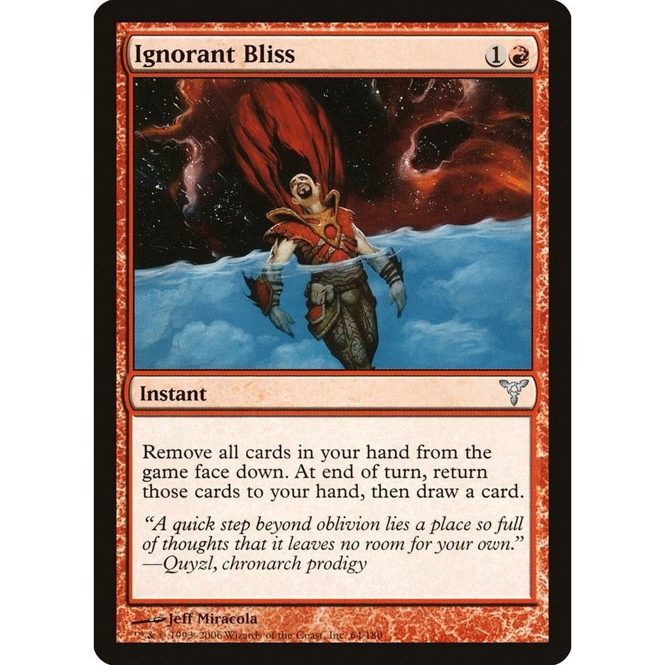 Image for Ignorant Bliss (64) (DIS) - Magic: The Gathering