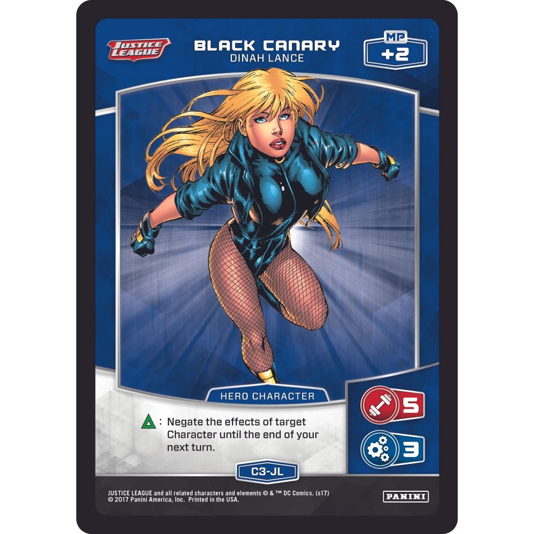 Image for Black Canary - Dinah Lance (C3-JL) (JL) - MetaX TCG