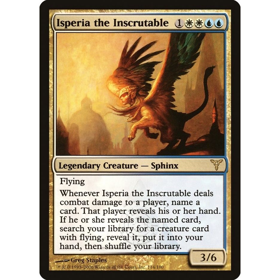 Image for Isperia the Inscrutable (114) (DIS) - Magic: The Gathering