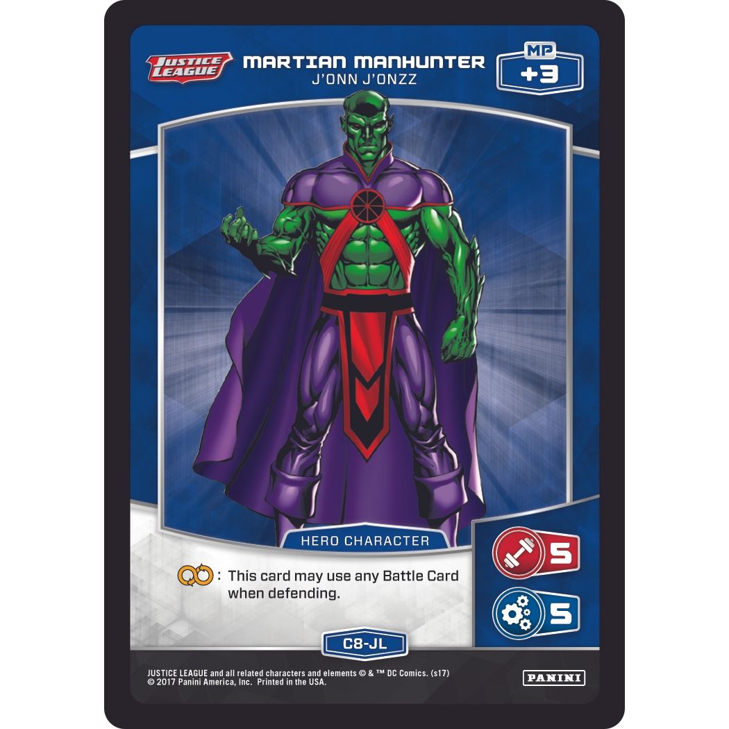 Image for Martian Manhunter - J'onn J'onzz (C8-JL) (JL) - MetaX TCG