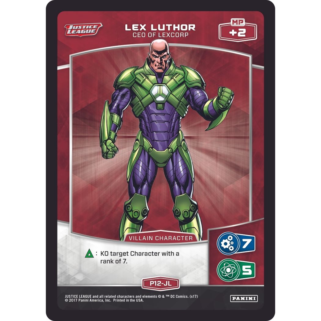 Image for Lex Luthor - CEO of LexCorp (P12-JL) (PR) - MetaX TCG