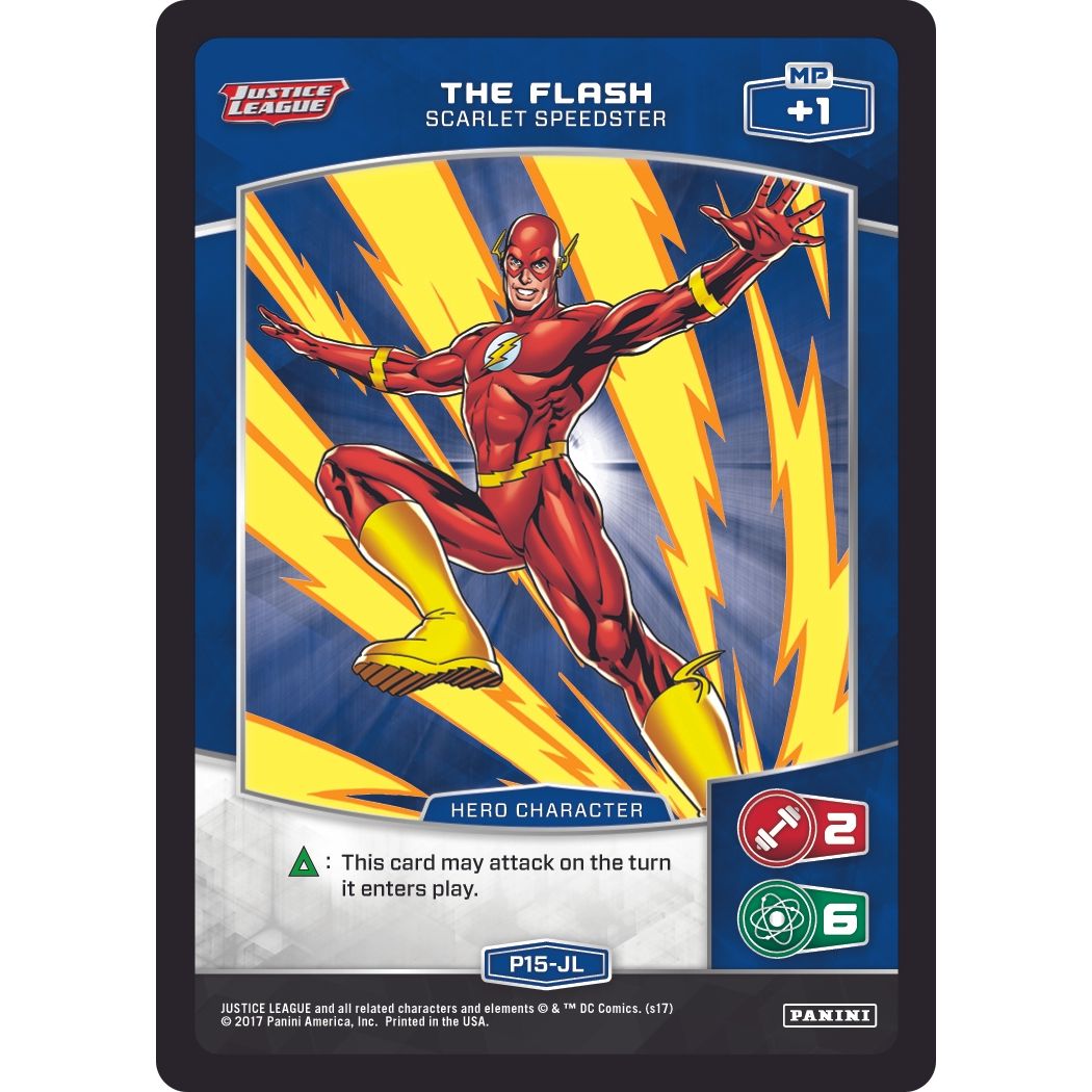 Image for The Flash - Scarlet Speedster (P15-JL) (PR) - MetaX TCG