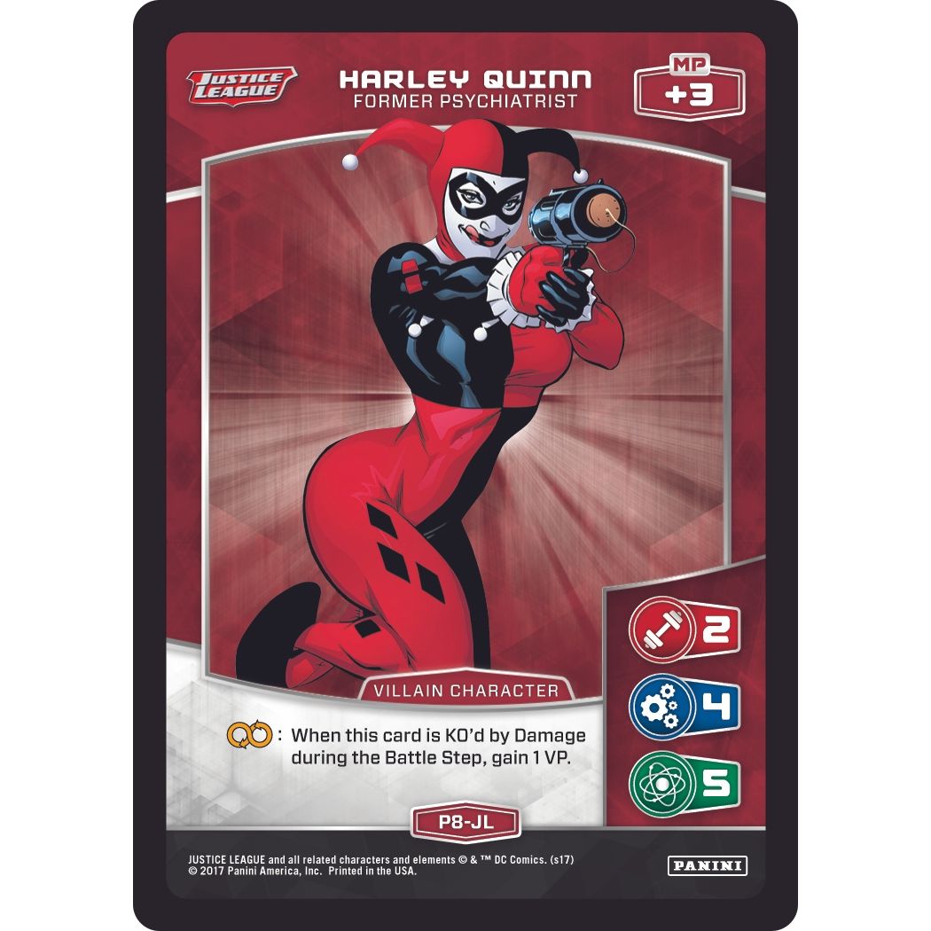 Image for Harley Quinn - Former Psychiatrist (P8-JL) (PR) - MetaX TCG