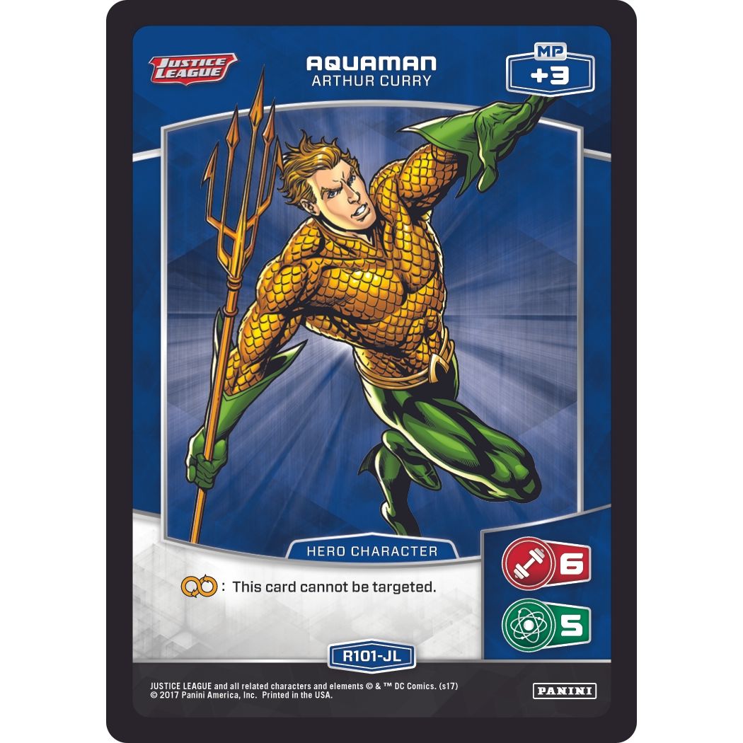 Image for Aquaman - Arthur Curry (R101-JL) (JL) - MetaX TCG
