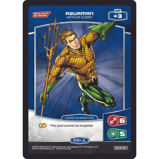 Image for Aquaman - Arthur Curry (R101-JL) (JL) - MetaX TCG