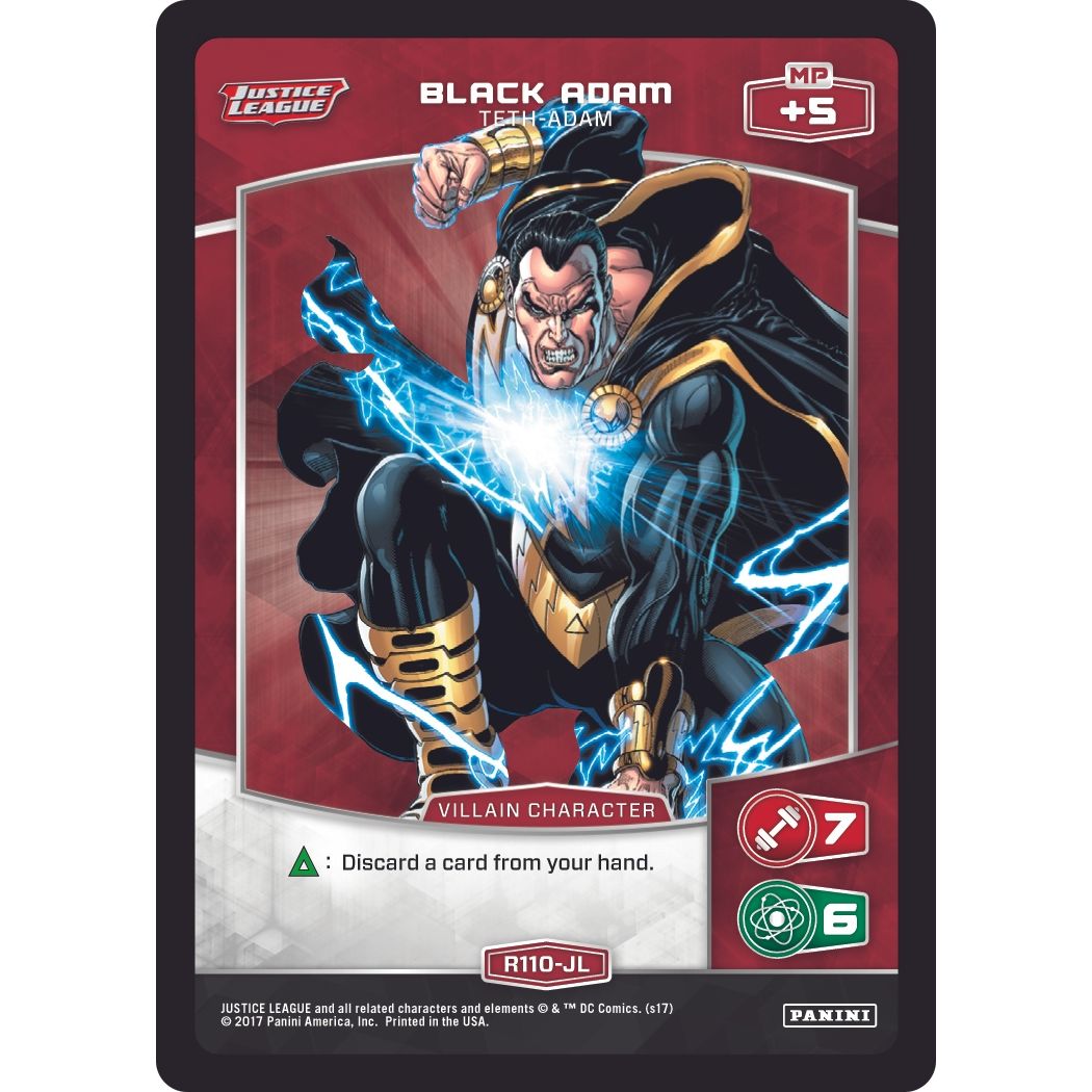 Image for Black Adam - Teth-Adam (R110-JL) (JL) - MetaX TCG