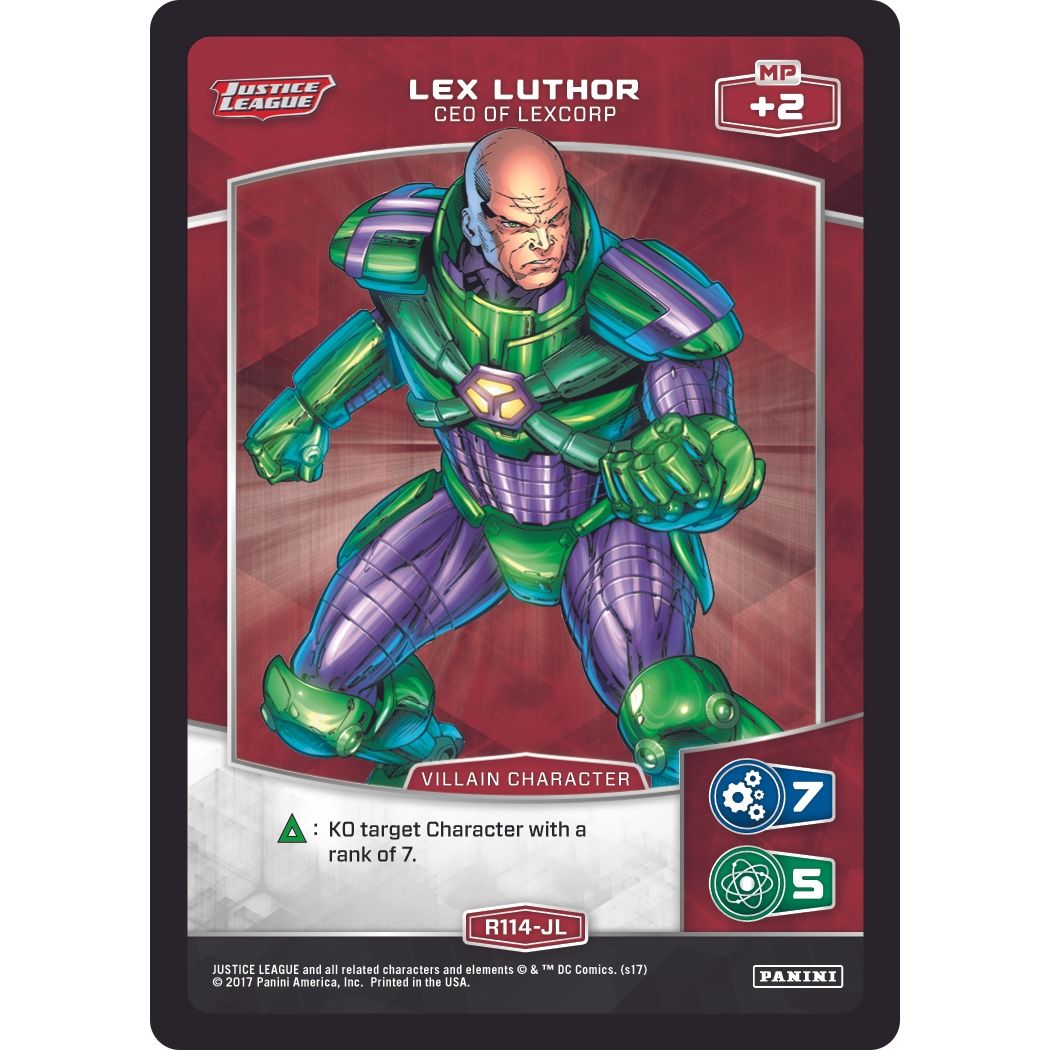 Image for Lex Luthor - CEO of LexCorp (R114-JL) (JL) - MetaX TCG