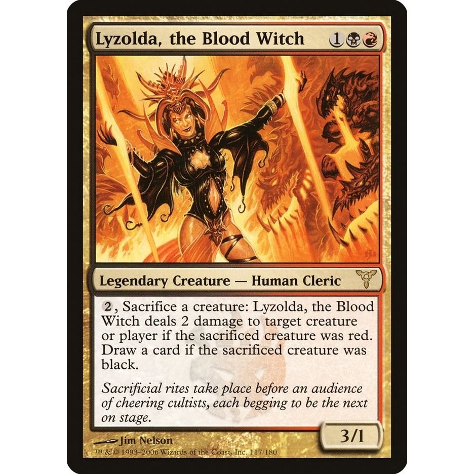Image for Lyzolda, the Blood Witch (117) (DIS) - Magic: The Gathering