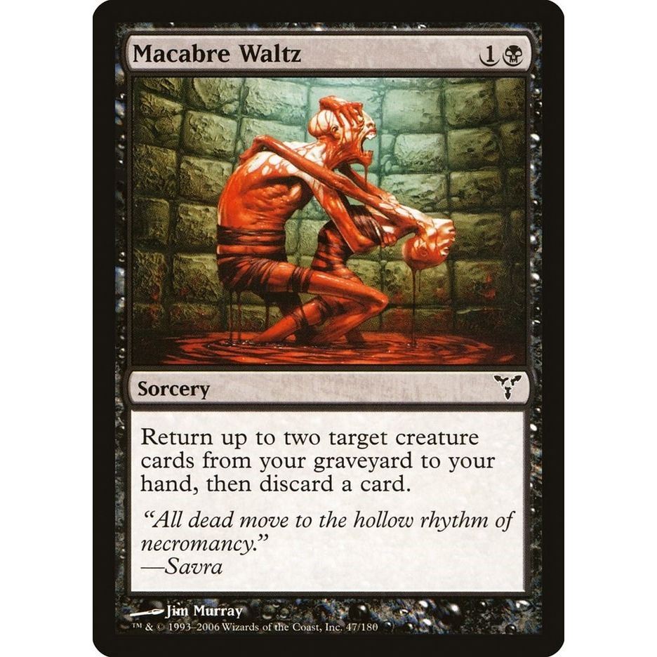 Image for Macabre Waltz (47) (DIS) - Magic: The Gathering