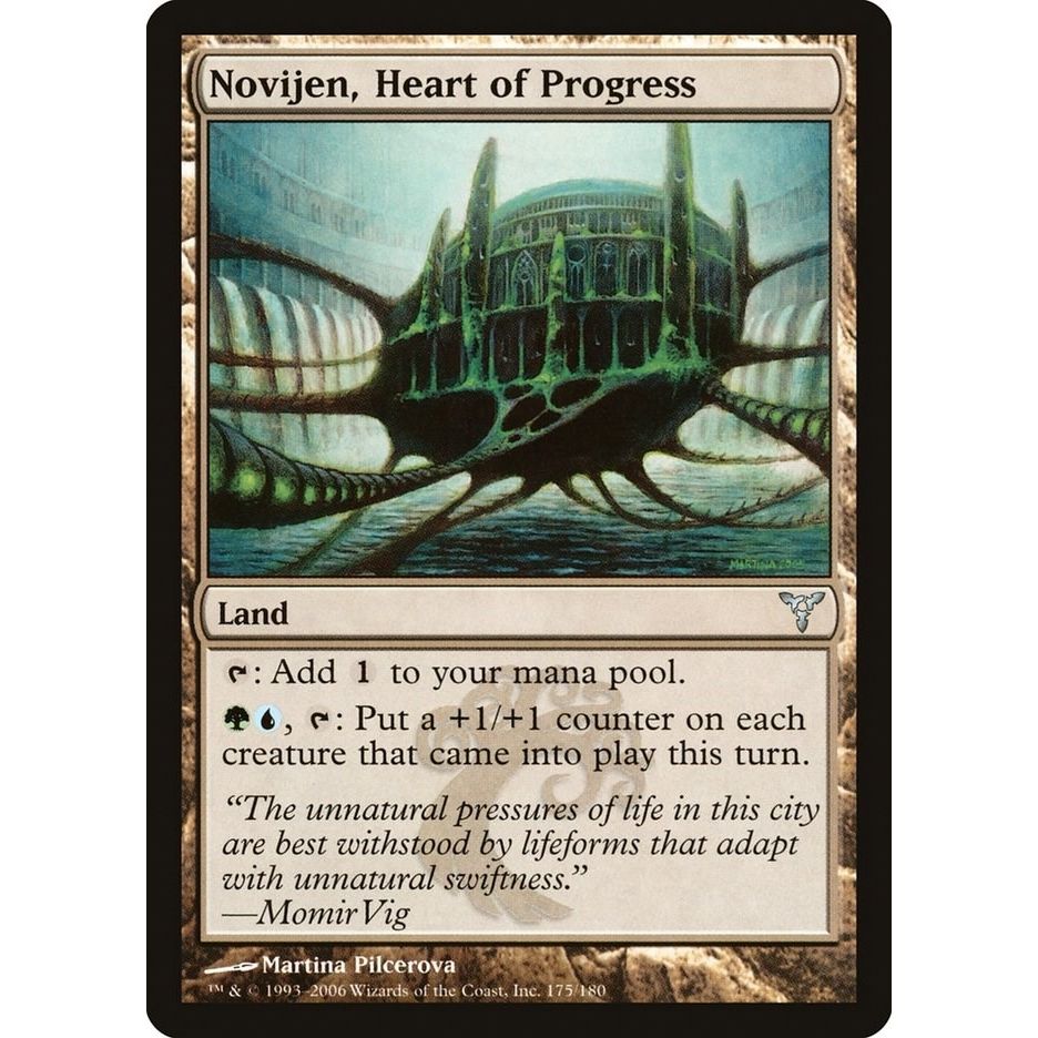 Image for Novijen, Heart of Progress (175) (DIS) - Magic: The Gathering
