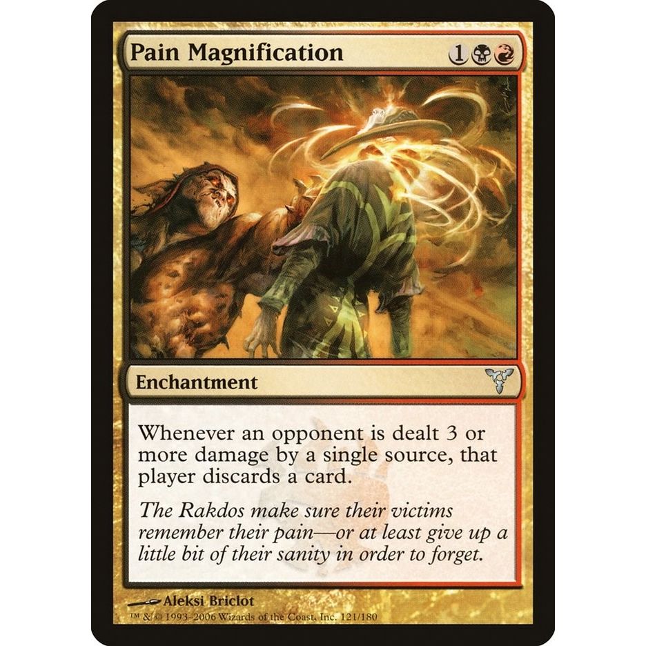 Image for Pain Magnification (121) (DIS) - Magic: The Gathering