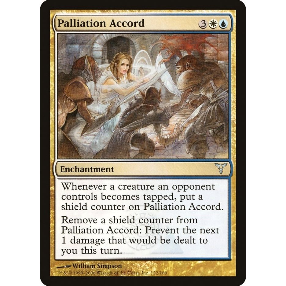Image for Palliation Accord (122) (DIS) - Magic: The Gathering