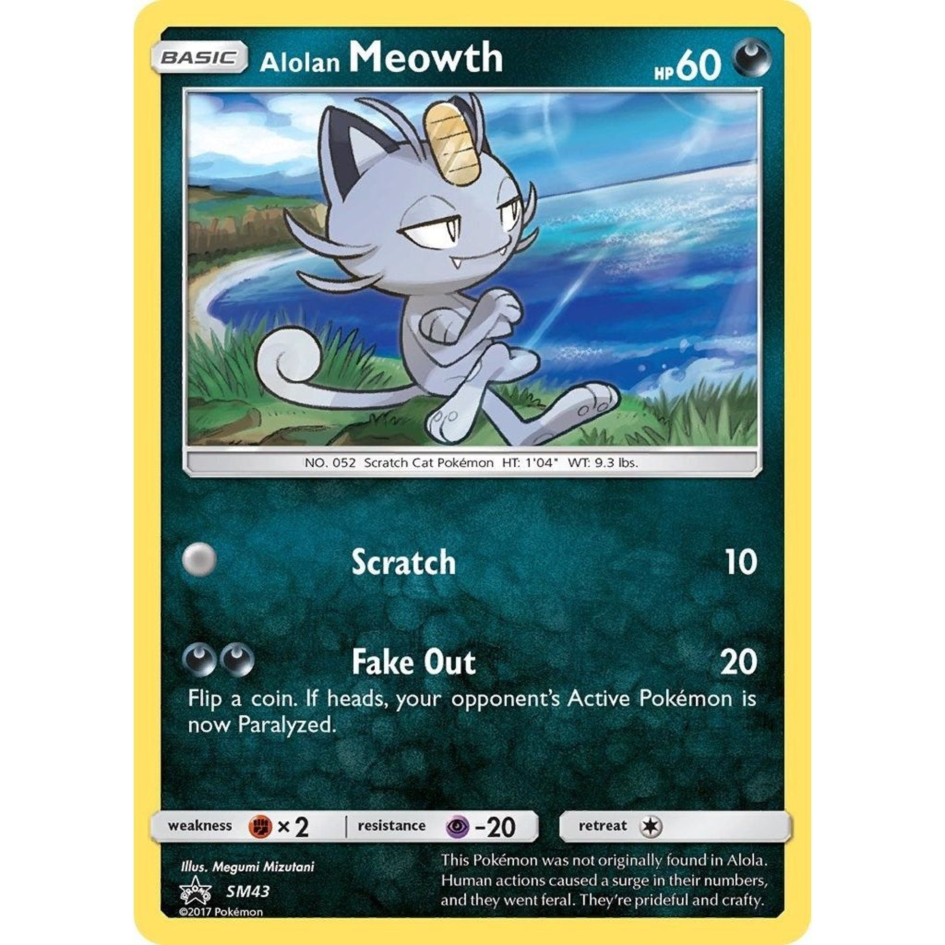 Image for Alolan Meowth - SM43 (SM43) (SMP) - Pokemon