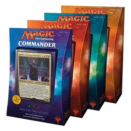 Image for Commander 2017 - Set of 4 - Magic: The Gathering