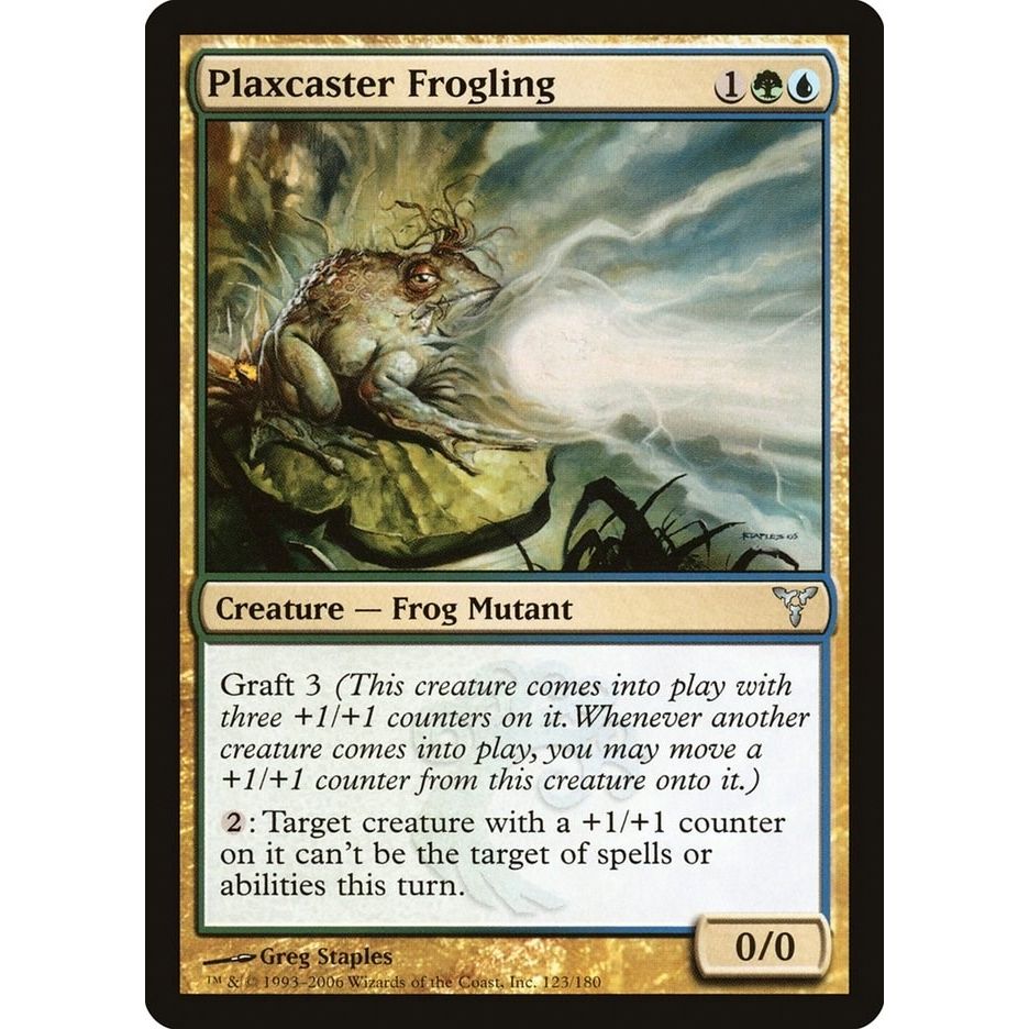 Image for Plaxcaster Frogling (123) (DIS) - Magic: The Gathering