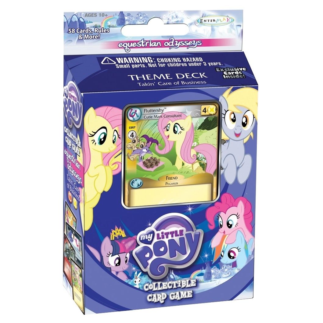 Image for My Little Pony CCG: Takin' Care of Business Theme Deck (Fluttershy) - My Little Pony CCG