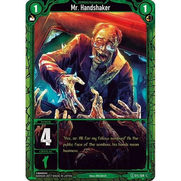 Image for Mr. Handshaker (1) (ZWO1) - Zombie World Order TCG