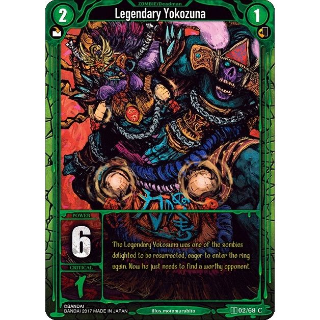 Image for Legendary Yokozuna (2) (ZWO1) - Zombie World Order TCG