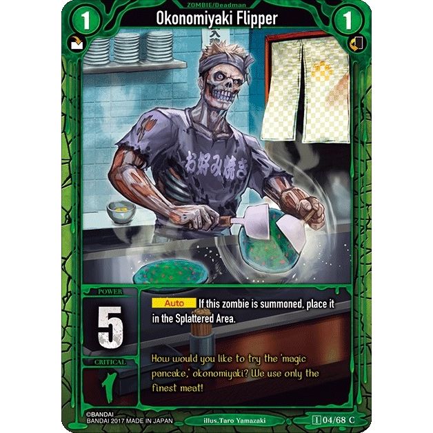 Image for Okonomiyaki Flipper (4) (ZWO1) - Zombie World Order TCG