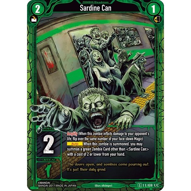 Image for Sardine Can (11) (ZWO1) - Zombie World Order TCG