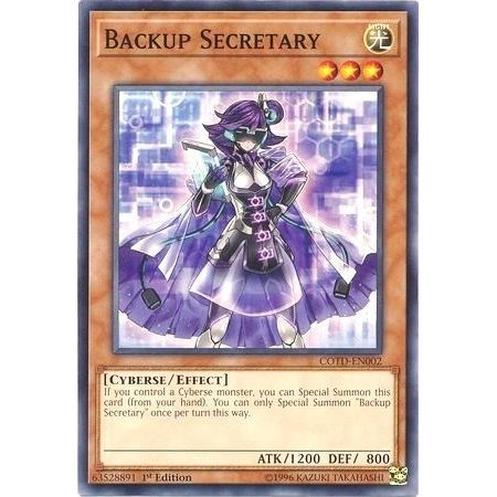 Image for Backup Secretary (COTD-EN002) (COTD) - YuGiOh