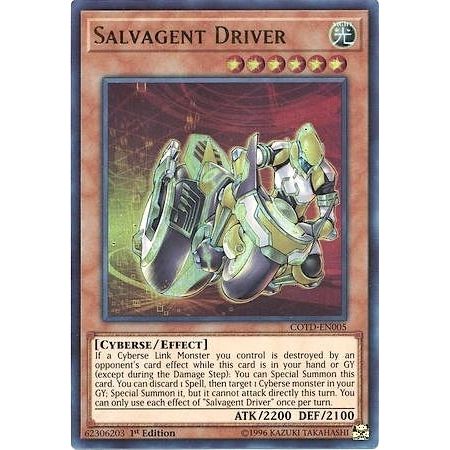 Image for Salvagent Driver (COTD-EN005) (COTD) - YuGiOh