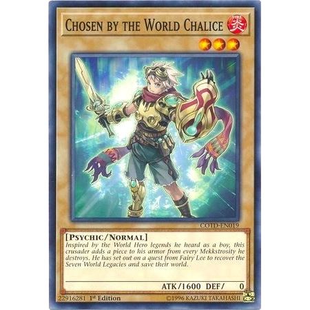 Image for Chosen by the World Chalice (COTD-EN019) (COTD) - YuGiOh