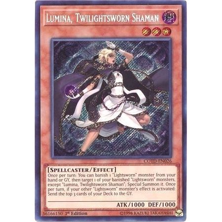 Image for Lumina, Twilightsworn Shaman (COTD-EN026) (COTD) - YuGiOh