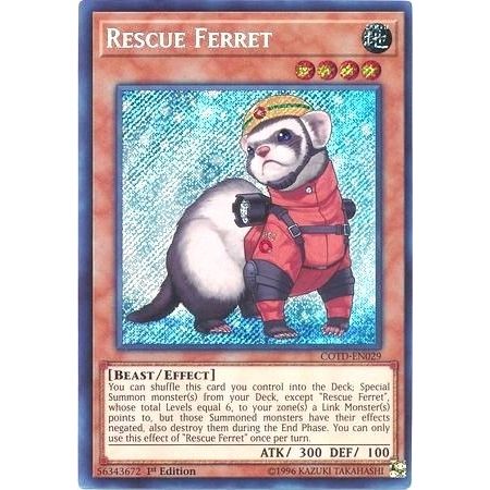 Image for Rescue Ferret (COTD-EN029) (COTD) - YuGiOh