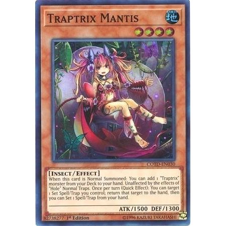 Image for Traptrix Mantis (COTD-EN030) (COTD) - YuGiOh